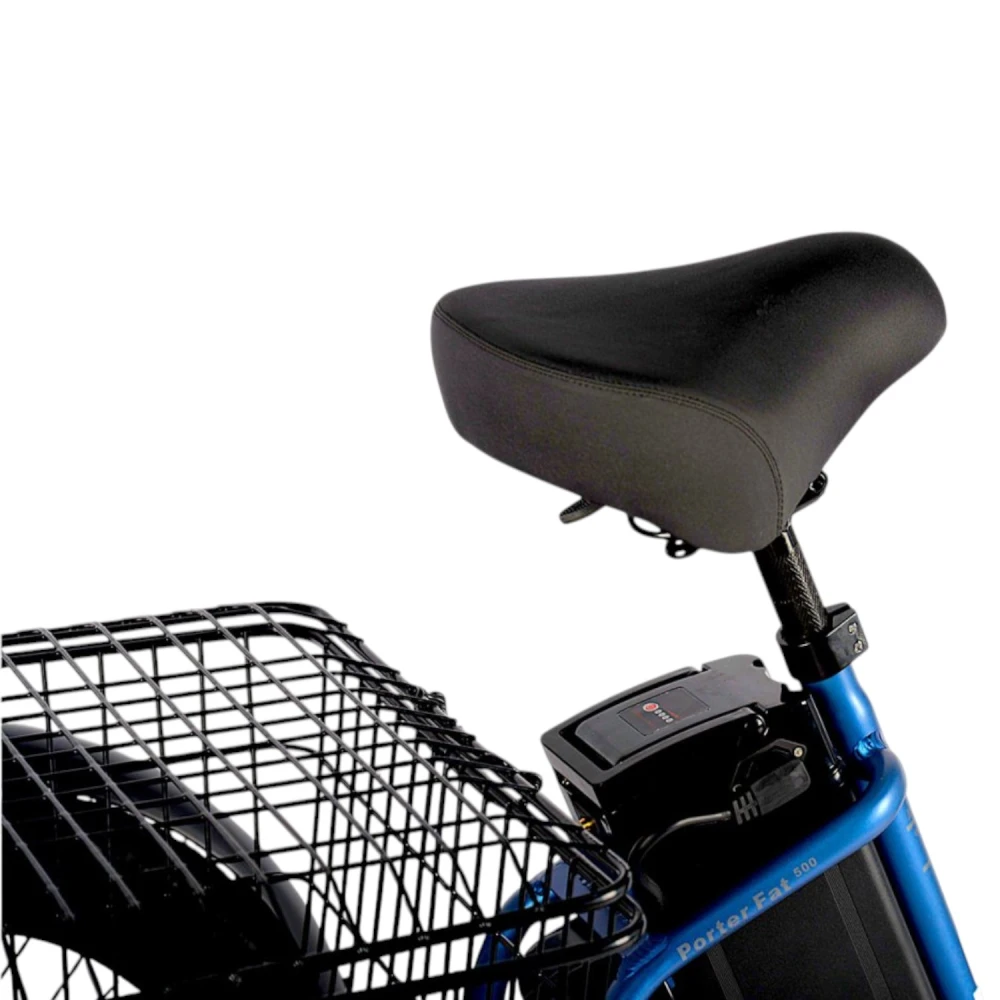 Электровелосипед электротрицикл Eltreco Porter Fat 700 Серебристый-матовый 6