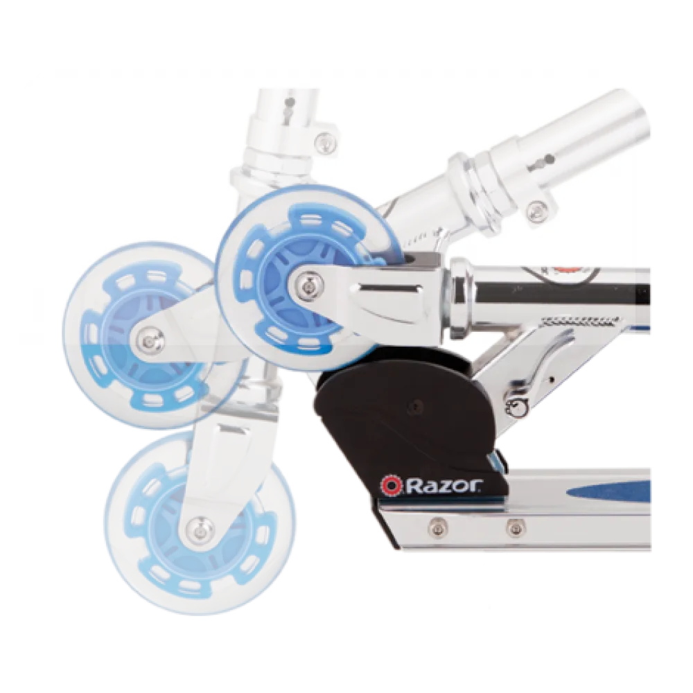 Детский складной самокат Razor A Light Up 3